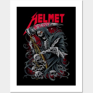 HELMET MERCH VTG Posters and Art